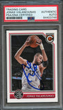 2016-17 Panini Complete #288 Jonas Valanciunas Signed Card AUTO PSA Slabbed Toronto Raptors