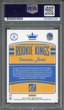 2016-17 Donruss Rookie Kings #25 Damian Jones Signed Card AUTO 10 PSA/DNA Slabbed GSW RC