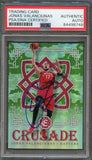 2016-17 PANINI EXCALIBUR CRUSADE Camo #77 Jonas Valanciunas Signed Card AUTO PSA Slabbed Toronto Raptors