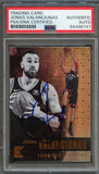 2017-18 Panini Essentials #187 Jonas Valanciunas Signed Card AUTO PSA Slabbed Toronto Raptors