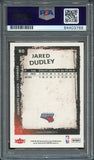 2008-09 Fleer Basketball #80 Jared Dudley Signed Card AUTO PSA Slabbed Bobcats