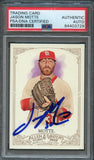 2012 Topps Allen & Ginter #263 Jason Motte Signed Card PSA Slabbed Auto