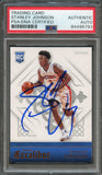 2015-16 Panini Excalibur #168 Stanley Johnson Signed Card AUTO PSA Slabbed RC Pistons