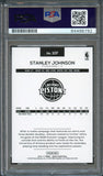 2016-17 NBA Hoops #107 Stanley Johnson Signed Card AUTO PSA Slabbed Pistons