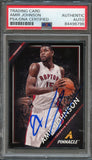 2013-14 Panini Pinnacle #150 Amir Johnson Signed Card AUTO PSA Slabbed Raptors