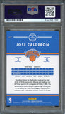 2015-16 Donruss Basketball #138 Jose Calderon Signed Card AUTO PSA Slabbed Knicks