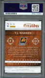 2015-16 Panini Excalibur #94 TJ WARREN Signed Card AUTO 10 PSA Slabbed Suns