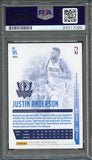 2016-17 Panini Prestige #105 Justin Anderson Signed Card AUTO PSA Slabbed Mavericks