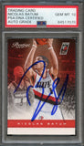 2012-13 Panini Prestige #11 Nicolas Batum Signed Card AUTO 10 PSA Slabbed Blazers