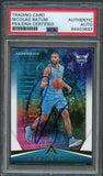 2017-18 Panini Ascension #65 Nicolas Batum Signed Card AUTO PSA Slabbed Hornets