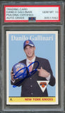2008 Topps Basketball #201 Danilo Gallinari Signed Card AUTO 10 PSA Slabbed RC Knicks