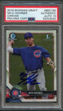 2018 Bowman Draft BD-165 Chrome Nico Hoerner Signed Card PSA Slabbed Auto 10 Cubs