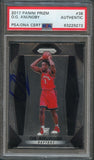 2017-18 Panini Prizm #38 Og Anunoby Signed Card AUTO PSA Slabbed RC