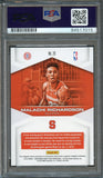 2016-17 Contenders Draft Picks Game Day #20 Malachi Richardson Signed Card AUTO 10 PSA Slabbed Syracuse