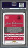 2016-17 Donruss Basketball #107 Jonas Valanciunas Signed Card AUTO 10 PSA Slabbed Toronto Raptors