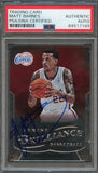 2012-13 Panini Brilliance #92 Matt Barnes Signed Card AUTO PSA Slabbed Clippers