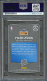 2017-18 Donruss #177 Tyler Lydon Signed AUTO 10 PSA Slabbed RC Nuggets