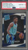 2017-18 Optic Rated Rookie #161 Dwayne Bacon Signed Card AUTO 10 PSA/DNA Slabbed RC Hornets