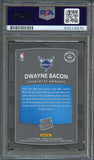 2017-18 Optic Rated Rookie #161 Dwayne Bacon Signed Card AUTO 10 PSA/DNA Slabbed RC Hornets