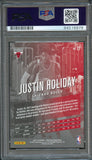 2017-18 Panini Prestige #13 JUSTIN HOLIDAY Signed Card AUTO 10 PSA Slabbed Bulls