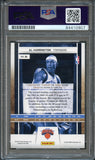 2009-10 Panini Season Update #31 Al Harrington Signed Card AUTO 10 PSA Slabbed Knicks