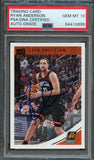 2018-19 Donruss Basketball #82 Ryan Anderson Signed Card AUTO Grade 10 PSA Slabbed Suns