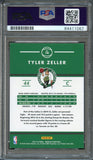 2015-16 Donruss Basketball #18 Tyler Zeller Signed Card AUTO 10 PSA/DNA Slabbed Celtics