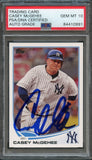 2013 Topps #114 Casey McGehee Signed Card AUTO Grade 10 PSA Slabbed