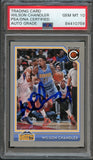 2016-17 Panini Complete #224 Wilson Chandler Signed Card AUTO 10 PSA Slabbed