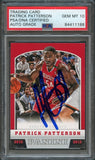 2012-13 Panini Basketball #132 Patrick Patterson Signed Card AUTO 10 PSA/DNA Slabbed Rockets