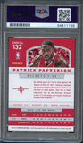 2012-13 Panini Basketball #132 Patrick Patterson Signed Card AUTO 10 PSA/DNA Slabbed Rockets