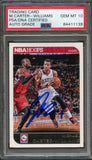2014-15 NBA Hoops #74 Michael Carter-Williams Signed Card AUTO 10 PSA Slabbed 76ers