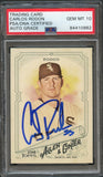 2018 Topps Allen & Ginter #265 Carlos Rodon Signed Card PSA Slabbed Auto 10 White Sox
