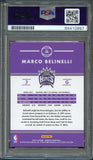 2015-16 Donruss Basketball #34 Marco Belinelli Signed Card AUTO 10 PSA Slabbed Kings