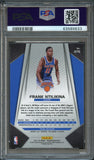 2017-18 Panini Prizm #275 Frank Ntilikina Signed Card AUTO PSA Slabbed RC Knicks