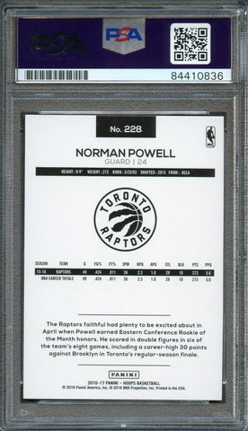 NORMAN POWELL signed 8x10 photo PSA/DNA Toronto Raptors Autographed