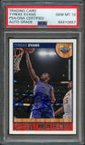2013-14 NBA Hoops #181 Tyreke Evans Signed Card AUTO 10 PSA Slabbed Pelicans