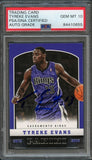 2012-13 Panini Basketball #168 Tyreke Evans Signed Card AUTO 10 PSA Slabbed Kings