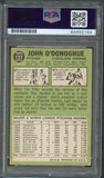 1967 Topps #127 John O'Donoghue Signed Card PSA Slabbed Auto Cleveland