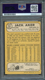1968 Topps #224 Jack Aker Signed Card PSA Slabbed Auto A's