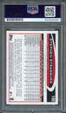 2012 Topps Opening Day #190 Stephen Strasburg Signed Card PSA Slabbed Auto Nationals