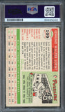 1955 Topps #109 Ed Lopat Signed Card PSA Slabbed Auto Yankees