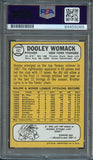 1967 Topps #77 Dooley Womack Signed Card PSA Slabbed Auto Yankees