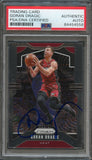 2019-20 Panini Prizm #145 Goran Dragic Signed Card AUTO PSA/DNA Slabbed Heat