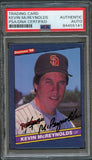 1986 Donruss #80 Kevin McReynolds Signed Card PSA Slabbed Auto Padres