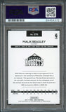 2016-17 NBA Hoops #276 Malik Beasley Signed Card AUTO PSA/DNA Slabbed RC