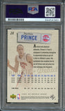 2005-06 Upper Deck #28 Tayshaun Prince Signed Card AUTO PSA Slabbed Pistons