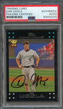 2007 Topps #65 DAN UGGLA Signed Card PSA Slabbed Auto Marlins