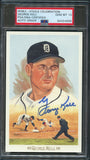 George Kell Signed Postcard PSA/DNA Auto 10 Slabbed Autographed Tigers