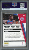 2010-11 Panini Season Update #47 Ben Gordon Signed Card AUTO PSA Slabbed Pistons